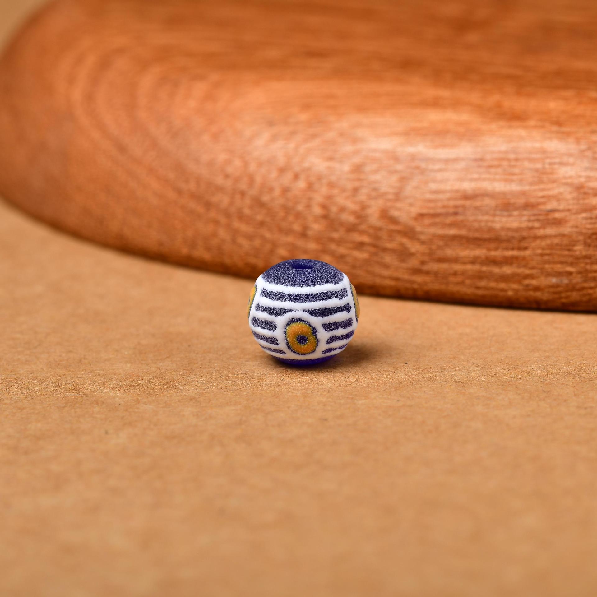 Тибетский агат Дзи с тигриным зубом, браслет-розарий - ручная работа, ретро бусины-разделители, аксессуары