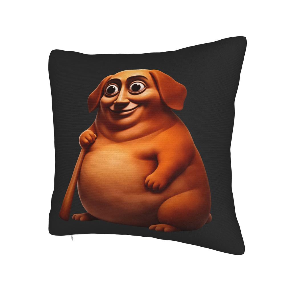 Pillow Cover Tung Tung Tung Sahur fat Meme Kawaii Pillow Case For Office Car Home Decor Pillowcases