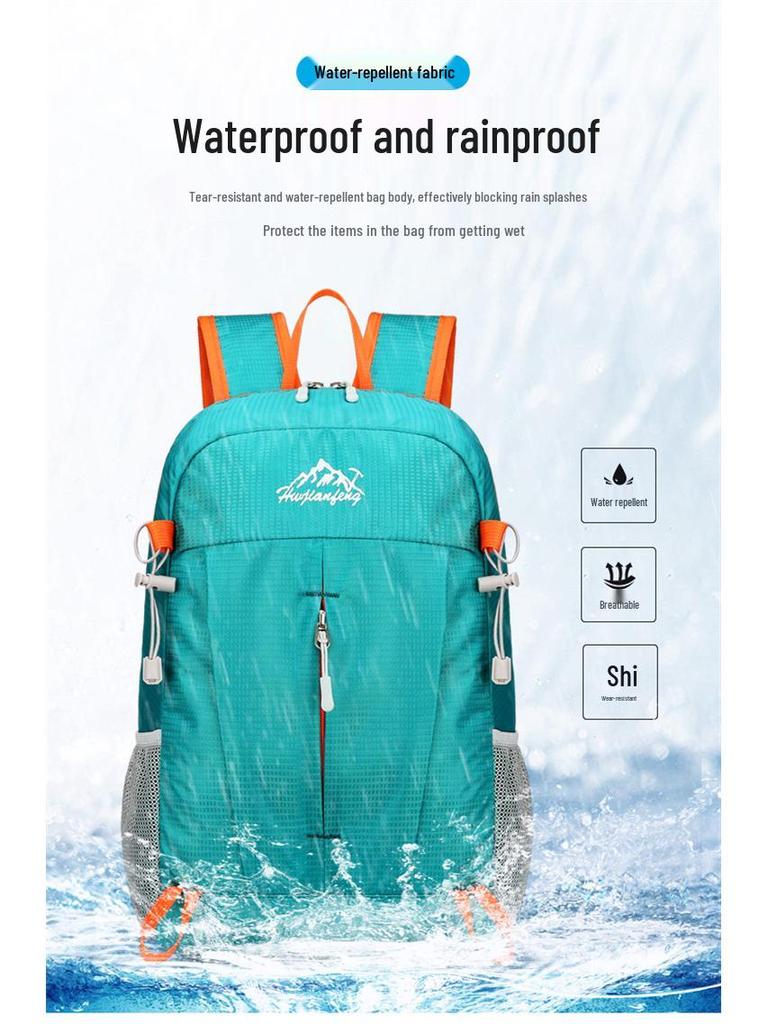 Multifunctional Large Capacity Foldable Lightweight Hiking Backpack for Outdoor Travel