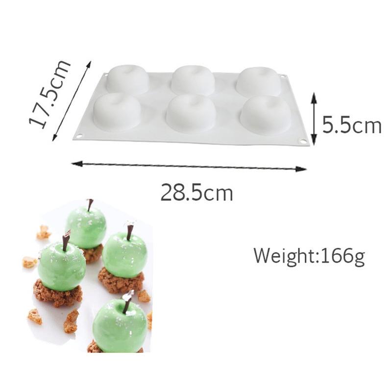 Simulated Fruit Silicone Mold Diy Fruit Dessert Mousse Cake Mold Candle Aromatherapy Soap Silicone Mold Home Decoration Mold