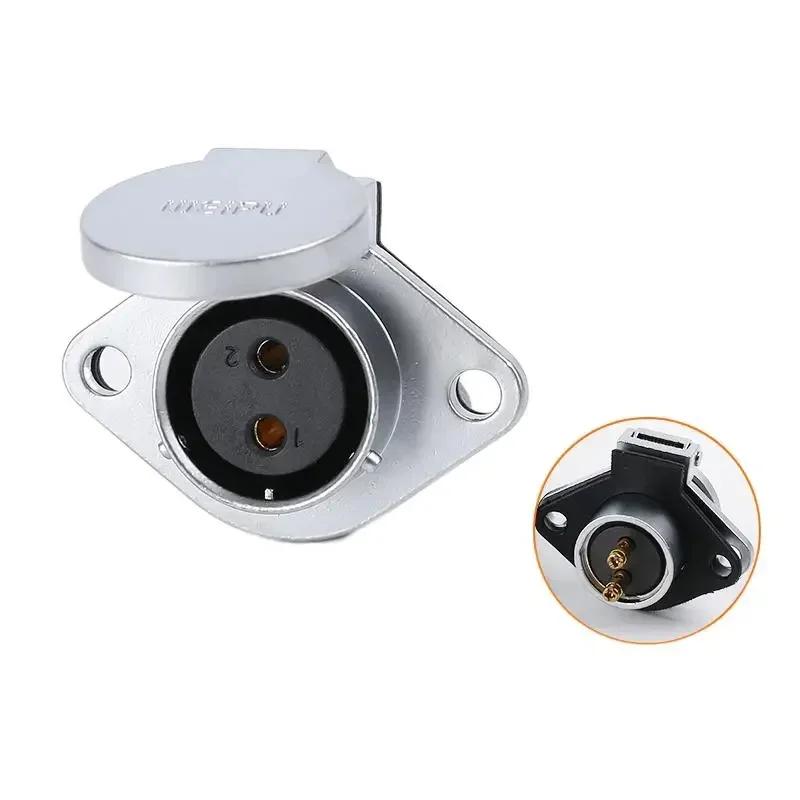 WEIPU WP20 TO+Z Screw Crimp Wire to Board Panel Mount 2Pin 3Pin 4Pin Waterproof IP44 Quick Install Electrical Power Connector