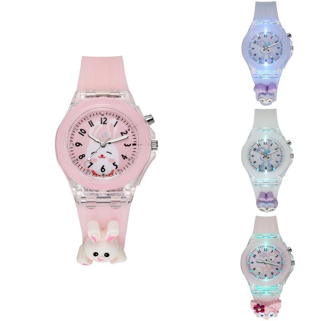 New Cartoon Primary School Children's Wholesale Watch Luminous Silicone Electronic Watch Doll Cross-border Hot-selling Characters)