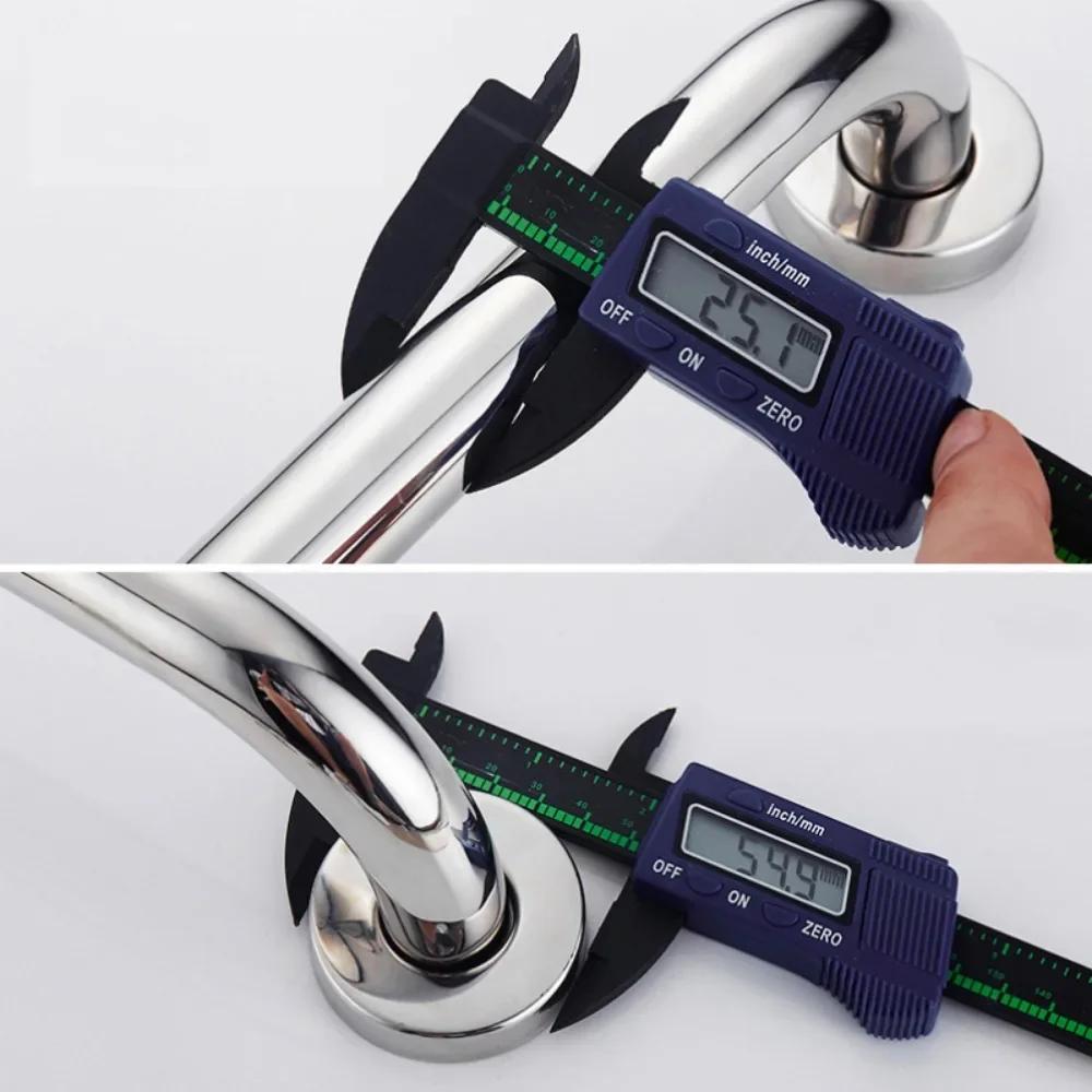 Stainless Steel Grab Bar Bathtub And Shower Barrier-free Safety Railings Elderly And Disabled Anti-slip Handles Bathroom Tools