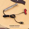 ZEYUAN Style Acoustic Guitar Pickup with Active Pickup Volume and Tone Control with Piezo Rod for Acoustic Guitar Pen-Tube Under-Saddle