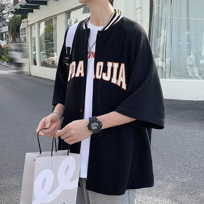 

Модная куртка для юношеского бейсбола к 25-летию с воротником-стойкой и рукавами длиной пять восьмых Medium чёрный