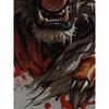 for Men 3D Tiger Print T Shirt Realistic Ferocious Face Graphic Tee Breathable Polyester Loose Short Sleeve Gym Outdoor Party