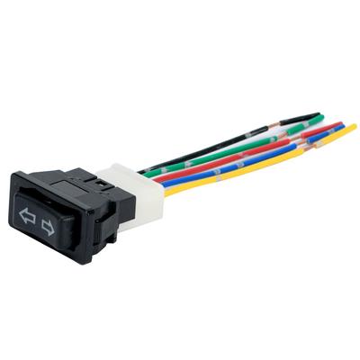 Professionelle 5 Pin DC 12V 20A Auto Fensterheber Schalter Mit Controller Control Adapter Stecker Halter Stecker Universal Für autos