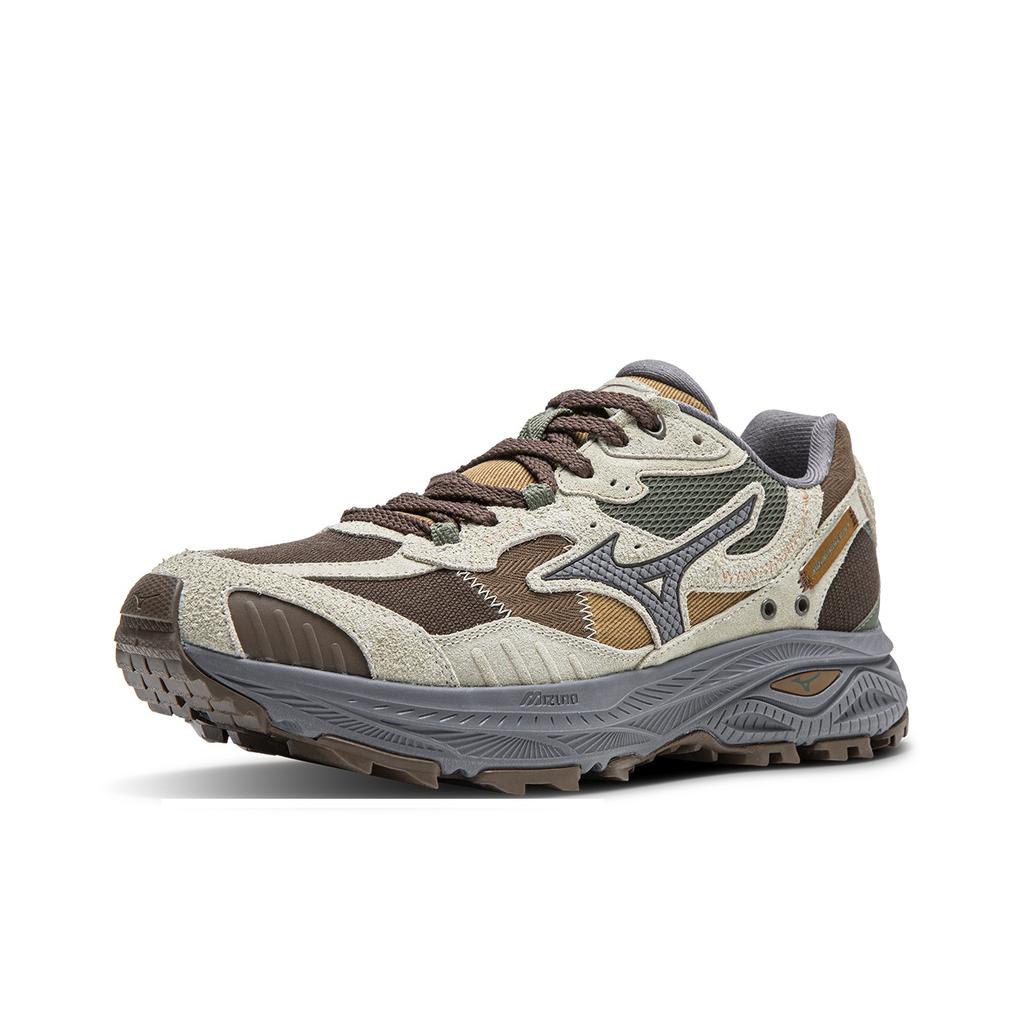 Mizuno Racer Adv Outdoor Durable Non-Slip Casual Comfortable Versatile Low-Top Running Shoes Unisex Sneaker Dark-Brown D1GH241213