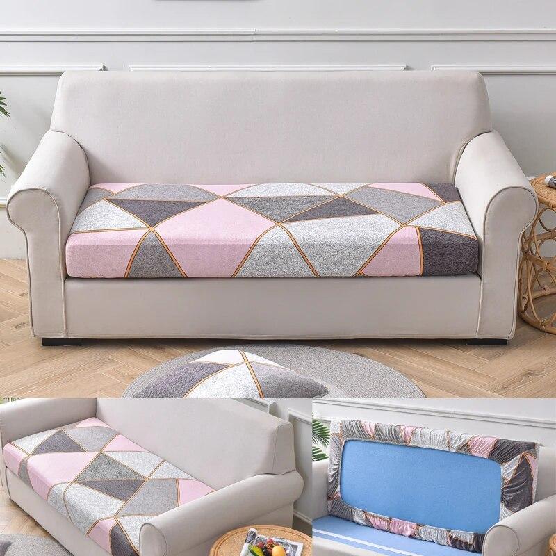 String Printed Sofa Seat Cover Sofa Slipcovers  Soft Stretch Elastic Funiture Protector For Pets