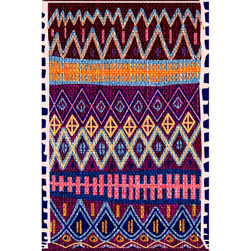 Ethnic Style Rugs for Bedroom Morocco Living Room Decoration Large Area Carpet Soft Fluffy Floor Mat Colorful Plush Bedside Rug