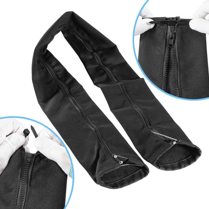 Boats Zippered Rigging Sleeve Quick Install Zippers Cable Sleeve Trolling Motor Cable Organizers for Easy Wire Protections