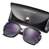 New European and American fashion polarized sunglasses women's large frame colorful series sunglasses anti-ultraviolet tide