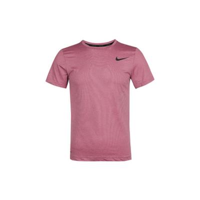 Pro Breathable Quick-Dry Training Sports Short Sleeve T-Shirt Men Tops Burgundy CJ4612-626