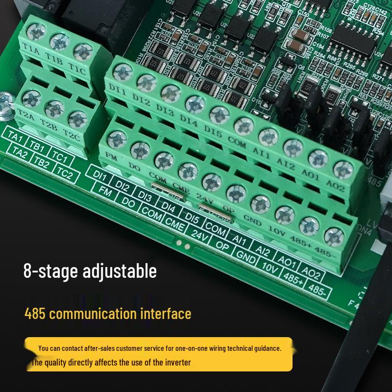 

Three-Phase Inverter 380V/220V Motor Speed Controller 1.5-11kW High-Efficiency 220V single-phase to 220V three-phase, 3.0kW