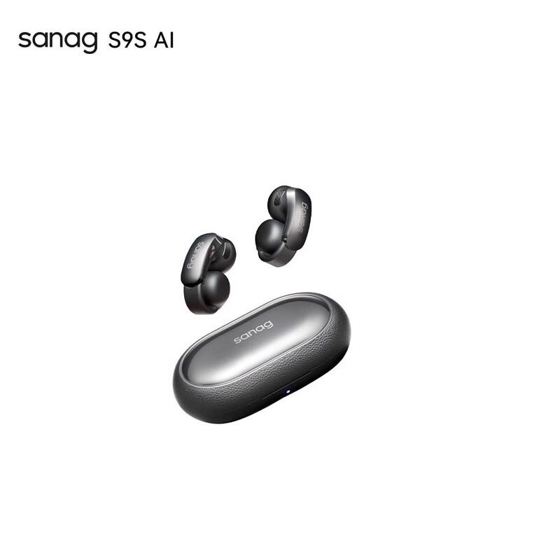 

SANAG S9S AI Bone Conduction Earclip Bluetooth Headset