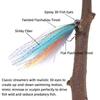 1PC 3D Epoxy Fish Eyes Minnow Streamer Synthetic Fiber Artificial Bait Trout Bass Salmon Bluefish Tarpon Steelhead Fishing Lure