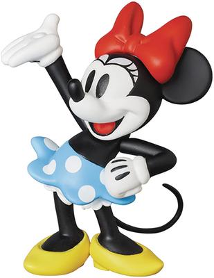 UDF Ultra Detail Figur 606 Disney Serie 9 Minnie Maus Ungefähr 55mm Komplette Figur Nr.. (Klassisch) Groß, Bemalt,