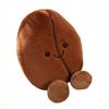 Bean Male Coffee Plush Toy Cute Cartoon Girl Bedroom Decoration Dolls Gifts