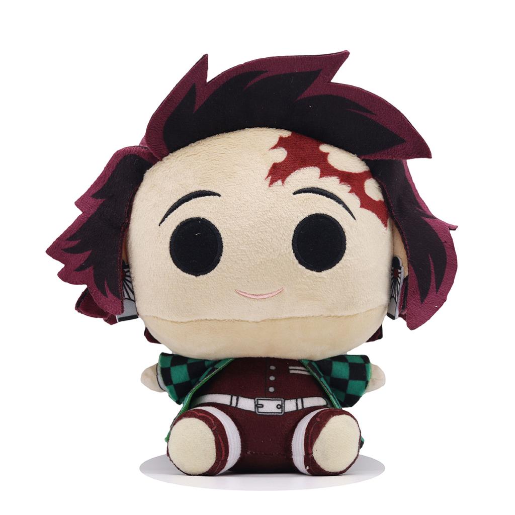 2025 New Demon Slayer Plush Toy Cute Cartoon Tanjirou Nezuko Japanese Anime Character Doll Birthday Christmas Gifts For Children