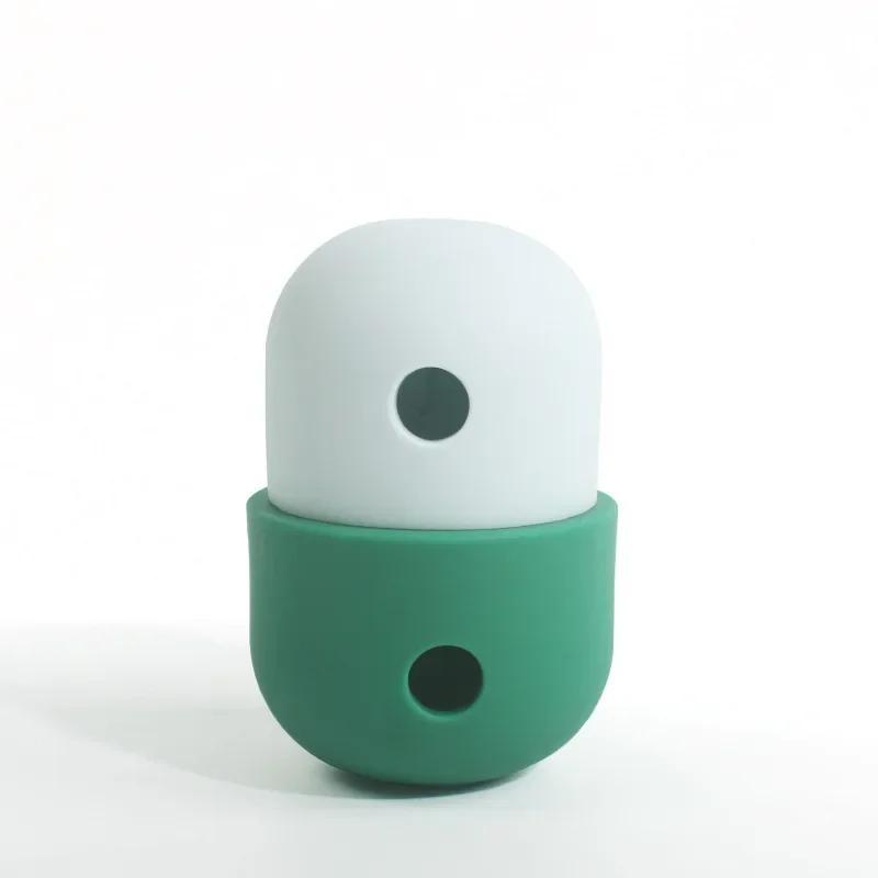 

Dog Toys Silicone Leaky Food Ball Toys Can Be Made Into Food Placed in The Refrigerator Summer Ice Cream Food Toys Pet Supplies