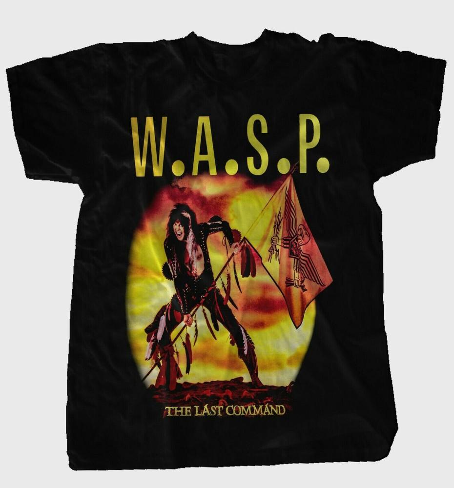 Vintage Wasp The Last Comunisexd Tour Cotton Black Unisex All Size Tshirt S