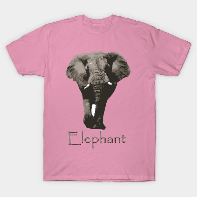 Dámské tričko Sloni Vektor Harajuku Potisk Kawaii Tričko Léto Krátký Rukáv Dámské Tričko Top