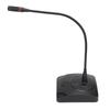 Gooseneck Microphone Desktop 6.35mm Cable Gooseneck Microphone with Light for Conferences Broadcast Recording