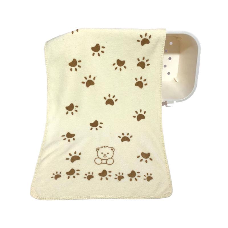 Cartoon Microfiber Towel Set - Large Bath, Beach & Kids' Face Towels