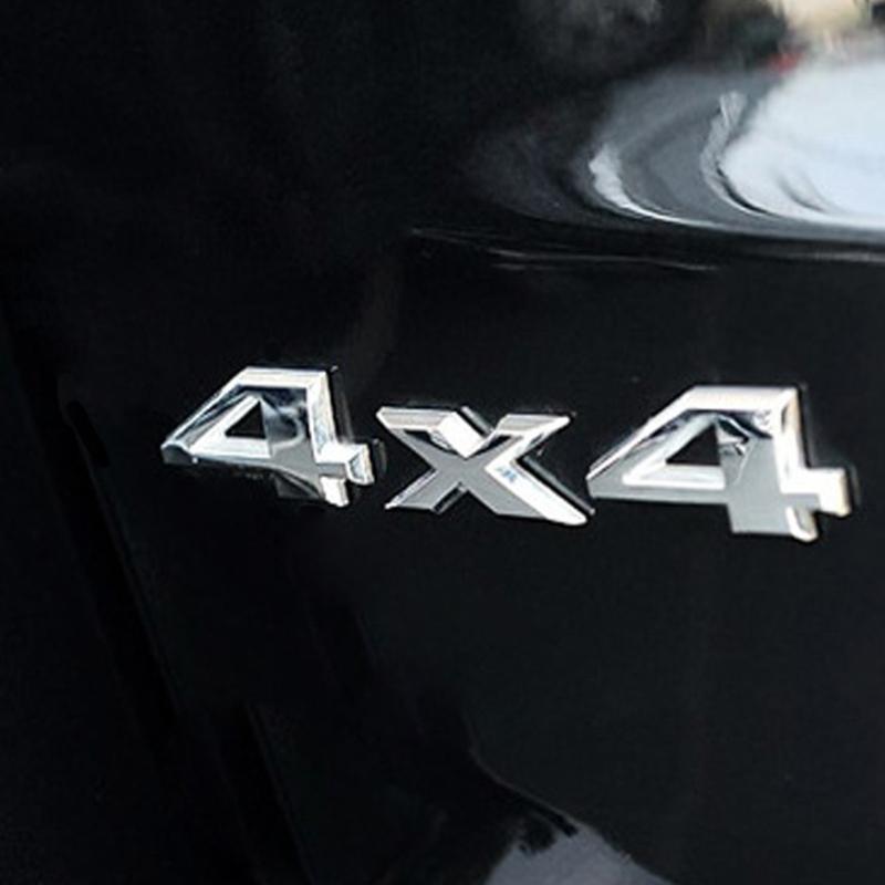 Tailgate Insert Letters 3D Raised Car Letter 4X4 Sticker with Adhesive Tape