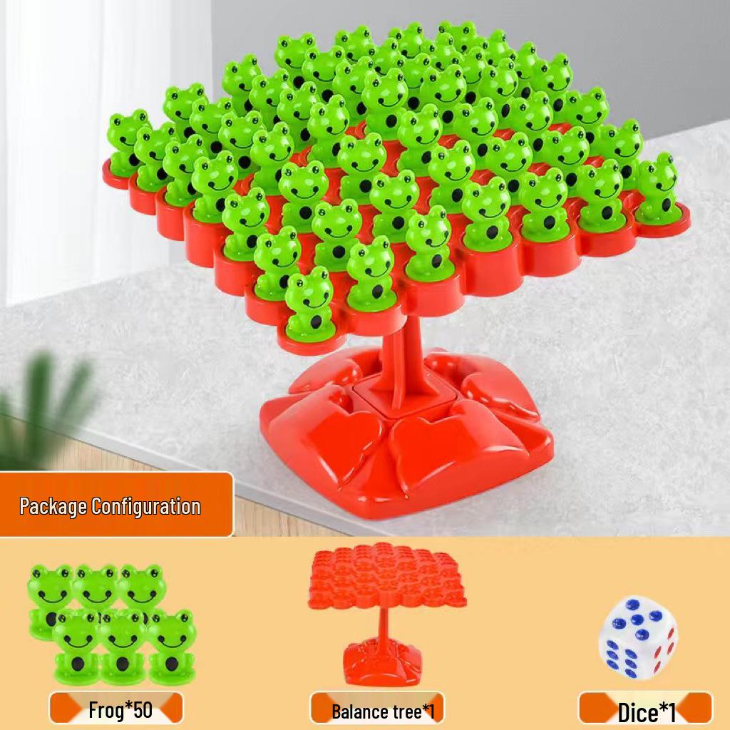 

Лягушка Баланс Дерево: Интерактивная игрушка для складывания и концентрации для детей