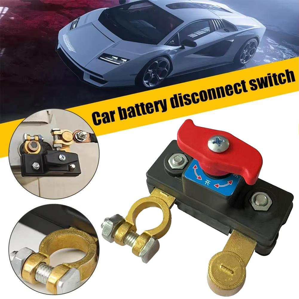 12V Car Battery Cut Off Switch Disconnect Isolator Cut-Off Power Cutoff Switch Car Remote Battery Cut Off Switch For Car Truck