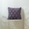 3D Rhombus Plush Pillow Cover Geometric Decorative Throw Pillow Case Soft Cozy Bed Sofa Cushion Cover Nordic Home Spring Decor