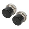 2PCS 2.441in Bearing Buddy Stainless Steel Lubricator Tool Kit for Most Boat Trailer Wheel