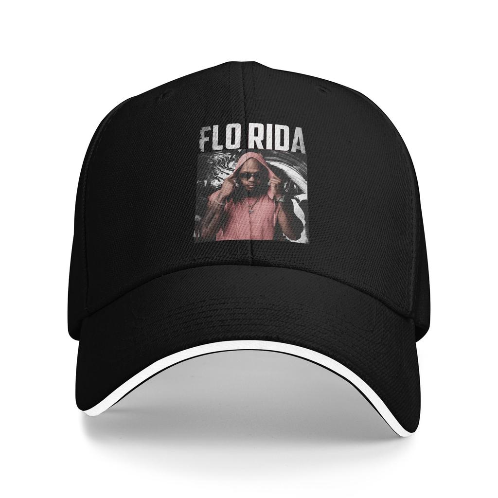 Flo Rida hip hop rapper Casual Baseball Cap Spring  Trucker Hat Breathable Kpop Rock Snapback Cap Women Stylish Baseball Caps