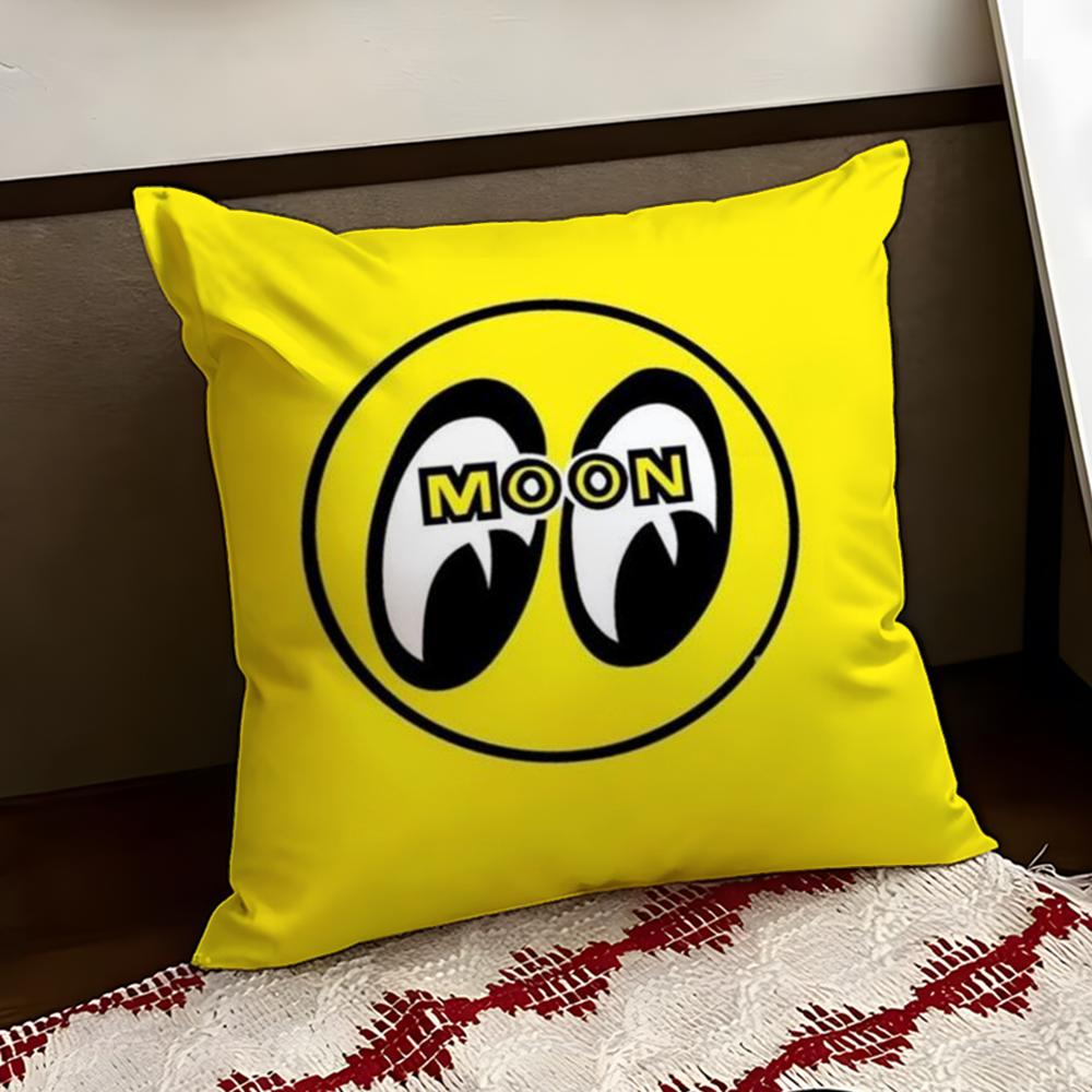 Cute Cartoon MMooneyes Cushion Cover Reversible Soft Durable Pillow Cover Home  Car MultiScene Use for Daily Comfort
