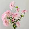 High Simulation 2 Short Branch Small Land Lotus Simulation Flower Flocking Dew Lotus False Flower Peony Silk Flower Decoration