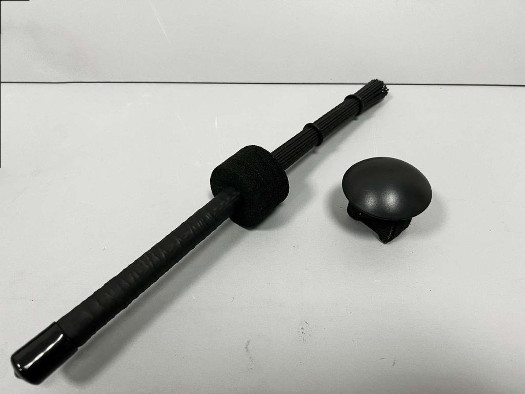 New Hand-Shaken Finger Bell & Egg-Shaped African Drum Sand Ball Set - WS-BK