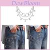 Metal Star Belt Chain With Tassels For Women Summer Fashion Accessory Gift
