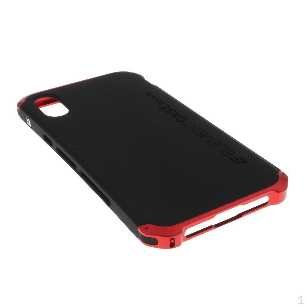 

Compatible for XS Case, Case Anti Scratch Cover Reinforced Corners TPU Shockproof Protective Black+Red