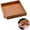 Puer Tea Box Pallet - Pu-erh Cake Essential Tool Pu'er Tea Cake Brick Breaking Tray Bamboo Case - Eco-Friendly Tea Set Square Pu'er Tea Tray Handmade