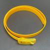 Nuove Cinture Per Uomo Donna Colori Uni Caramella Gomma Siliconica Pelle Forma Ondulata Fibbia in Plastica Cintura Carina Senza Metallo