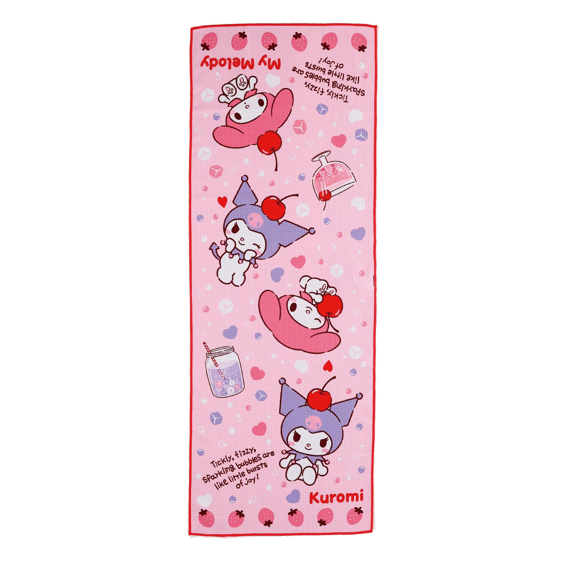 

Marushin Junior Bath Sanrio My Cute and for 3765006200 Towel, Melody, Fizzy, Quick-Drying, Girls,