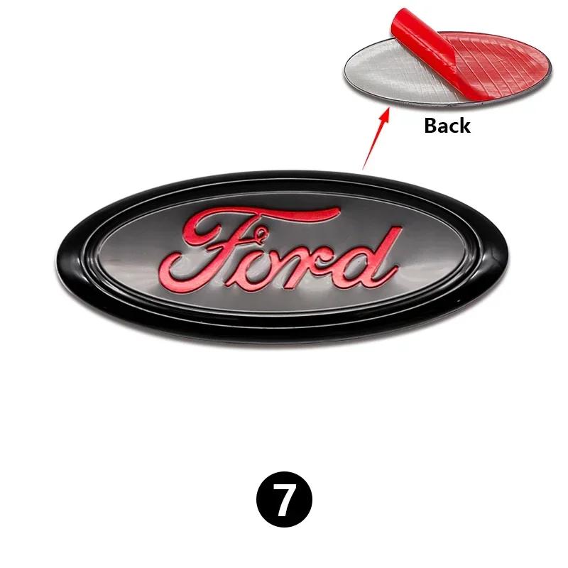 Neuer 2026 Autoaufkleber Ford Neu 2025 Heißes ABS Auto Frontgrill Heckklappe Logo Emblem Aufkleber Für Ford Focus Mondeo Edge Ecosport