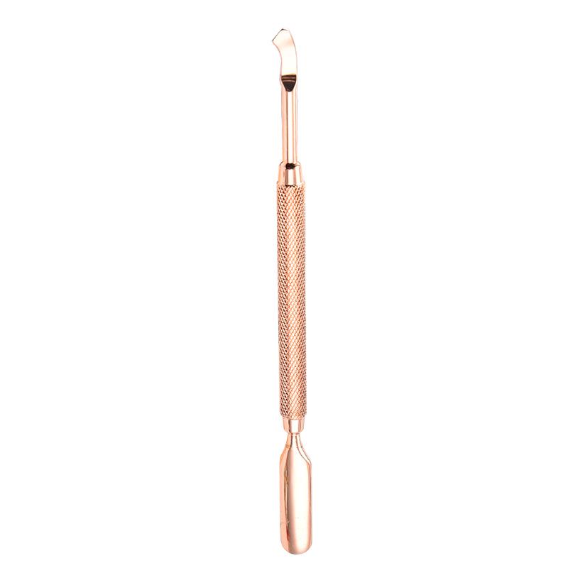 Rose Gold Stainless Steel Cuticle Remover & Pusher Manicure Tool Set