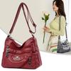 Soft Leather Luxury Handbags Purse Women Bag Designer Multi-pocket Crossbody Shoulder Bag for Female