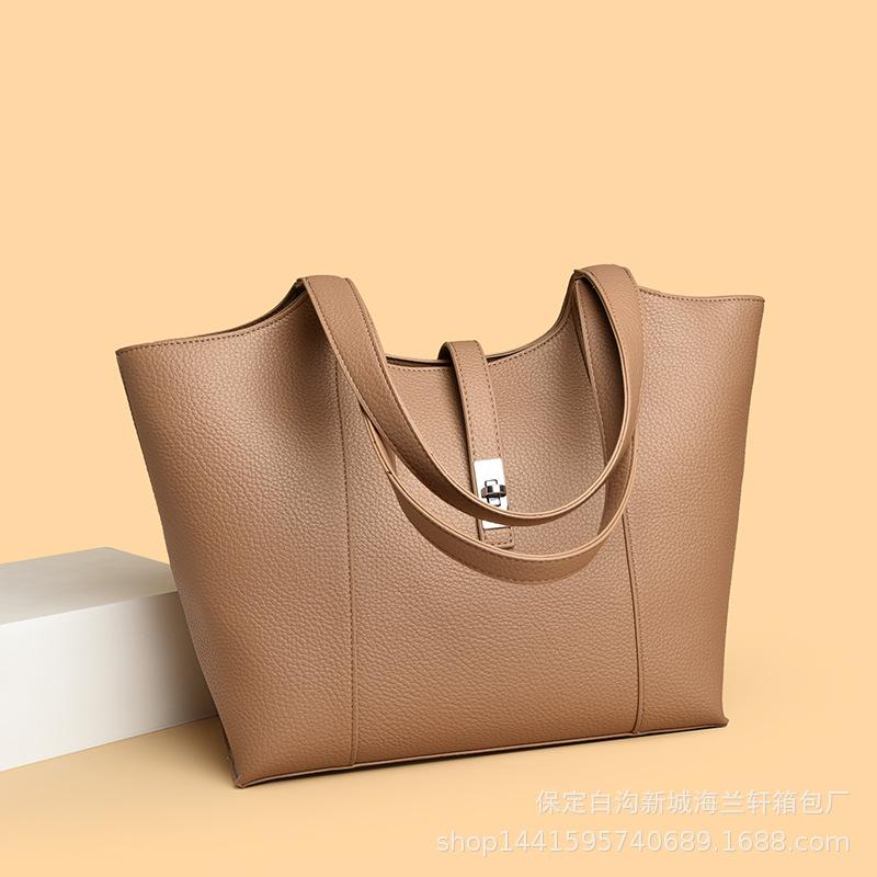 Dámská taška, Jednoramenná crossbody taška s velkou kapacitou, Luxusní nákupní košík Tote taška