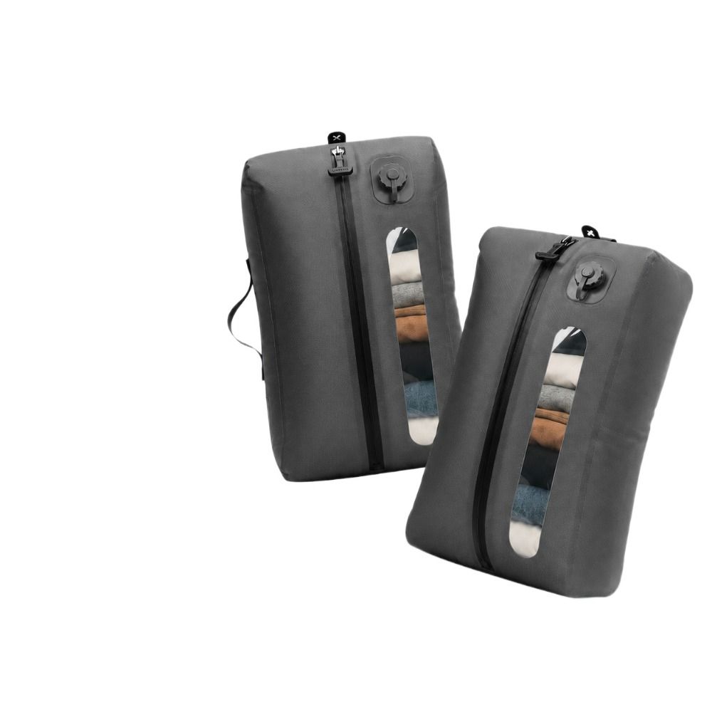 Reusable Electric Vacuum Bag Electric Pump Travel Compression Pack Compressed Storage Bag Suitcase