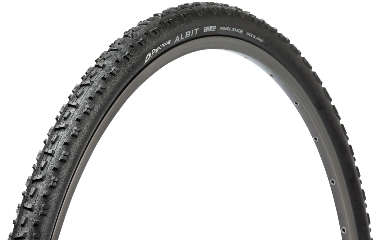 

Panaracer ALBIT TLC F733TC-ALB-B Tubeless Compatible Tire [700x33C] Black (for Cyclocross Bikes)