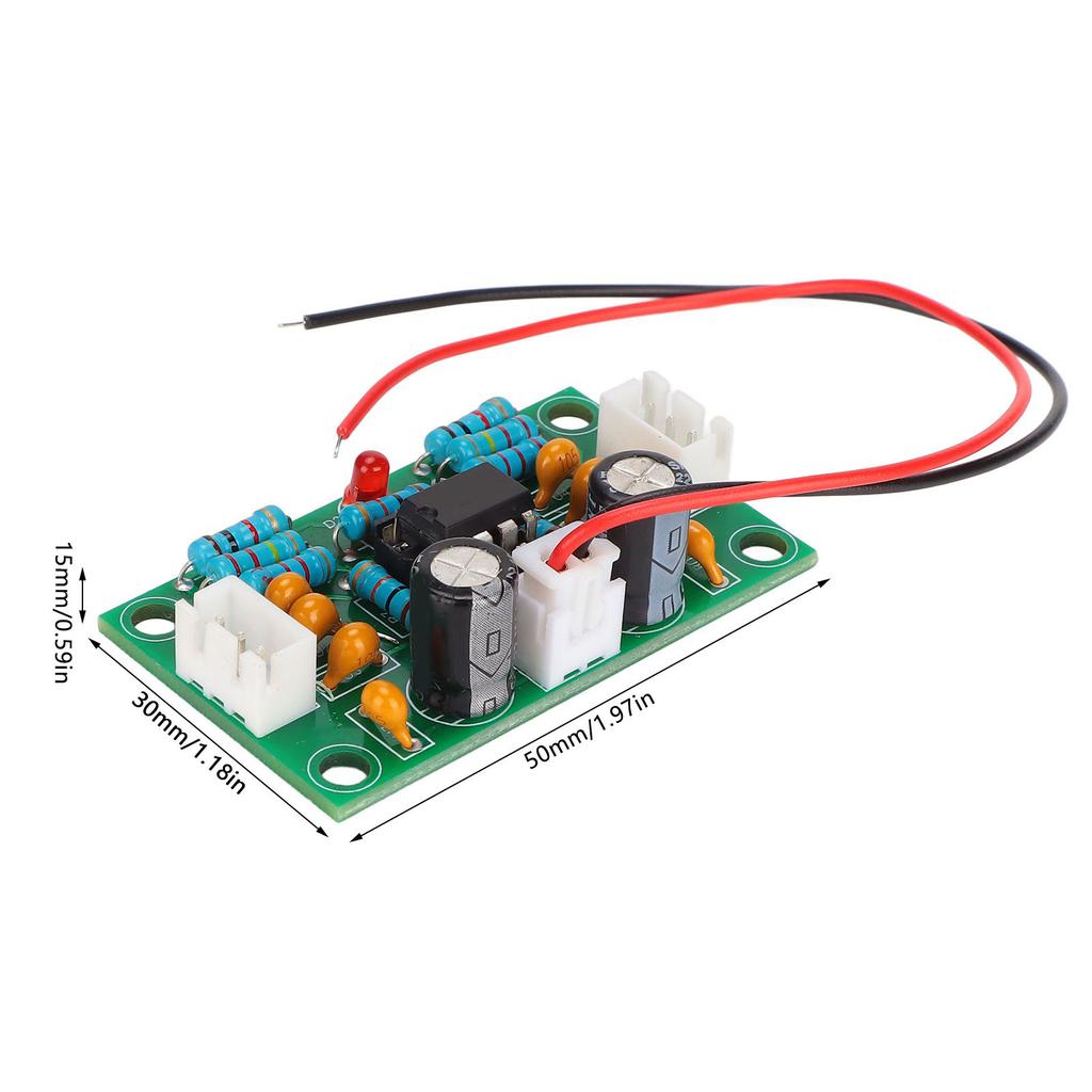 Preamplifier Board Dual Channel Preamplifier Board Preamplifier Board Dual Channel NE5532 Chip Preamplifier Module
