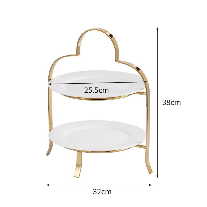 Stainless Steel Multi-Tier Dessert & Cake Stand